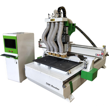 1325 Air Cooling Spindle China Woodworking Aluminium Wood Cutting Engraving CNC Router Machine